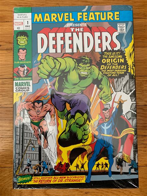 Marvel Comics DEFENDERS Omnibus Direct Market Hard Cover Neal Adams ...