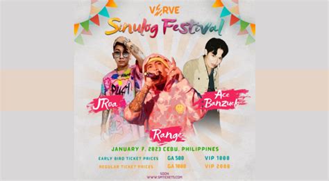 Verve Sinulog Festival opens the 2023 festive activities - CebuFinest