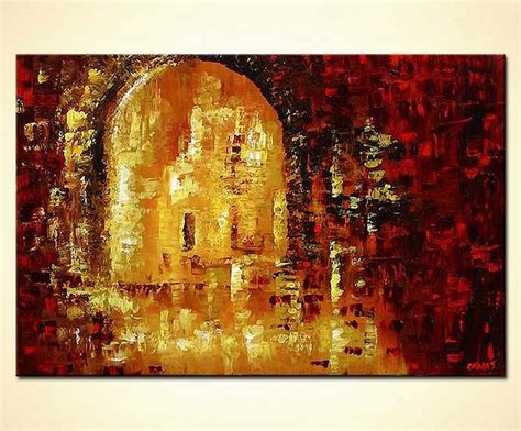 Abstract and Modern Paintings - Osnat Fine Art | Painting, City ...