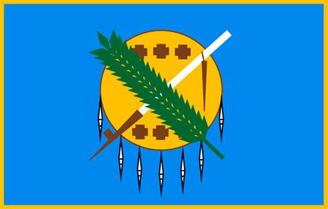 Oklahoma State Flag simplified : r/vexillology