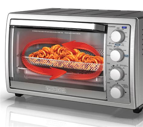 BLACK + DECKER Air Fryer Toaster Oven with Rotisserie - QVC.com