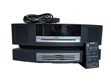 Bose Wave Music System AWRCC1 CD Player Radio Stereo w/ CD Changer & Remote READ | eBay