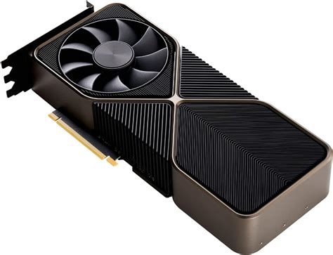 Best Buy: NVIDIA GeForce RTX 3090 24GB GDDR6X PCI Express 4.0 Graphics Card Titanium and black ...