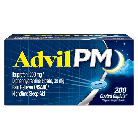 Product of Advil PM Pain Reliever, 200 ct. - [Bulk Savings] - Walmart.com - Walmart.com