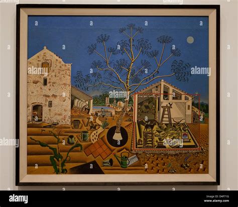 The Farm by Joan Miro, 1921 Stock Photo - Alamy