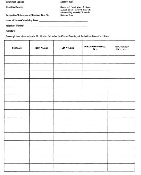 Printable Department Of Labour Salary Schedule Form - Printable Forms Free Online