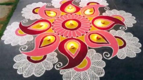 Latest Rangoli Design Collection 2018ll Laxmi Puja Special Rangoli ll Diwali Special Rangoli ll ...