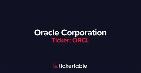 What Does Oracle Corporation Do?