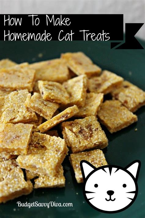 How To Make Homemade Cat Treats Recipe - Budget Savvy Diva | Recipe | Pet treats recipes, Cat ...