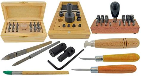 Stone Setting Tools including Burnishers