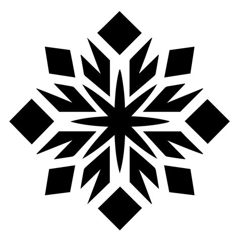 Snowflake vector icon Xmas December decoration 23648393 Vector Art at Vecteezy