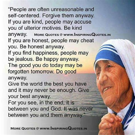 Mother Teresa Quotes Mother Teresa Messages, Great Words, Lines Images ...