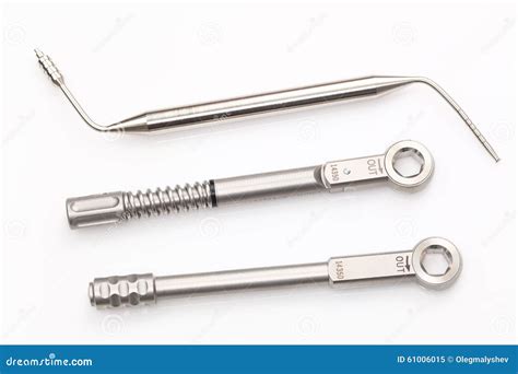 Dental Implant Tools Stock Photo - Image: 61006015