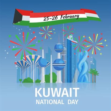 Kuwait National Day Poster 477515 Vector Art at Vecteezy