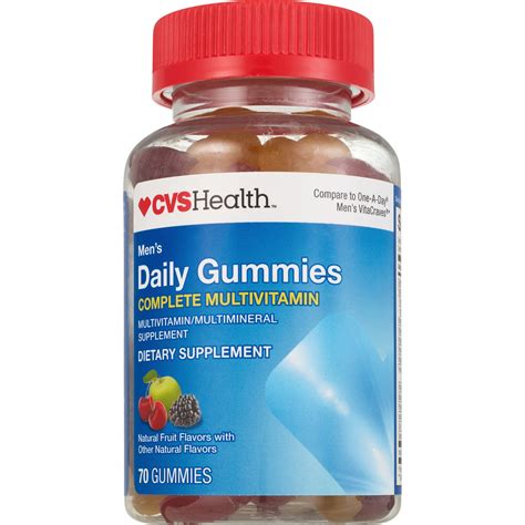 CVS Health Men's Daily Complete Multivitamin Gummies Fruit | Pick Up In ...