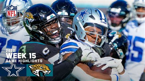 Dallas Cowboys vs. Jacksonville Jaguars | 2022 Week 15 Game Highlights ...