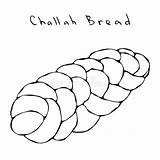 Challah Coloring Page Coloring Pages sketch template