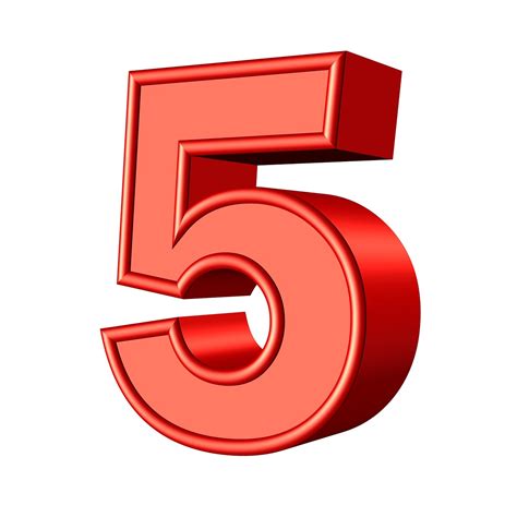 Five,5,number,design,collection - free image from needpix.com