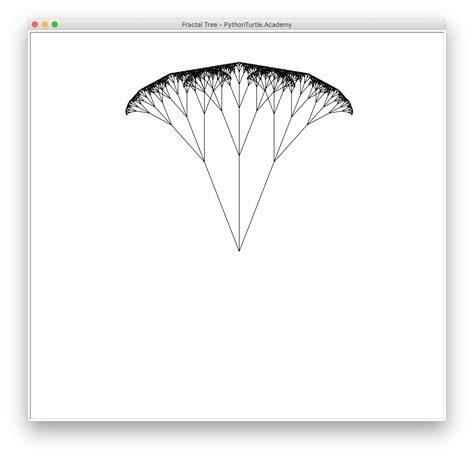 Fractal Tree with Python Turtle (Source Code) – Python and Turtle