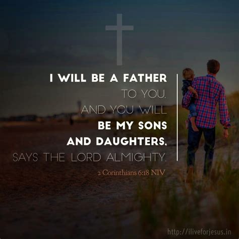 I will be a Father - I Live For JESUS