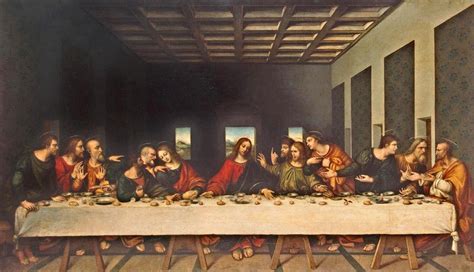 Leonardo da Vinci. The Last Supper. 1498 (16th century copy) | Art in Faith