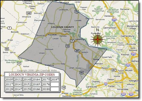 Ashburn Va Zip Code Map