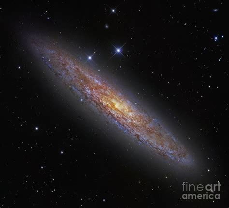 Sculptor Galaxy (ngc 253), Hubble Image Photograph by Robert Gendler