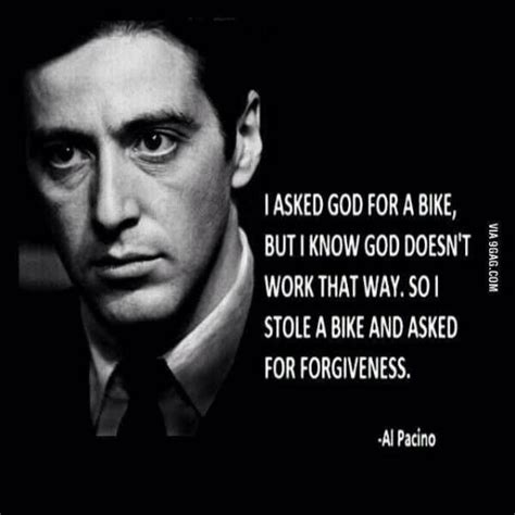 Al Pacino quotes. | Scarface quotes, Godfather quotes, Gangster quotes