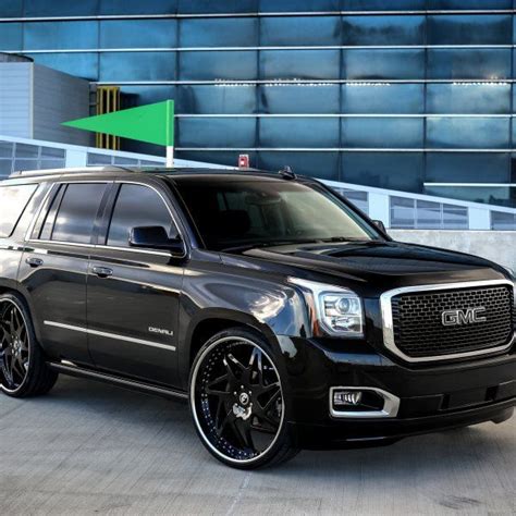 Black on Black on Black Yukon Denali 26’ Custom Wheels | Black yukon ...