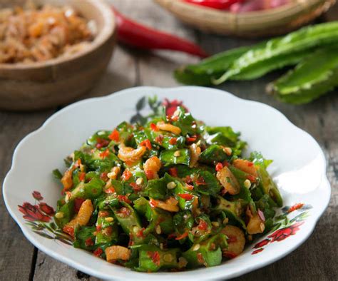 Kacang Botol Goreng Bercili (Stir Fried Four Angled Bean With Chilli ...