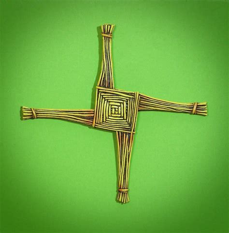 10 X 10in St.Brigid Wall Cross with Card Boxed | 35474 | Home