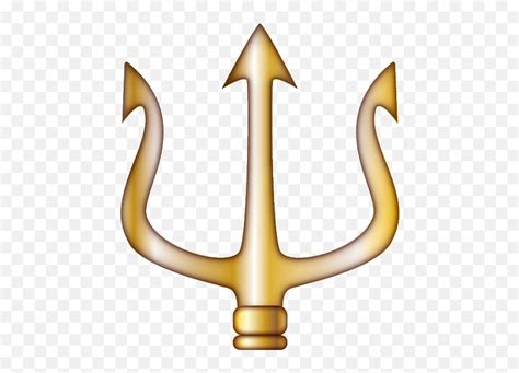 Emoji - Gold Trident Png,Trident Emoji - free transparent emoji - emojipng.com