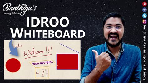 How to Use IDroo Whiteboard | IDroo Whiteboard Tutorial | Hindi - YouTube