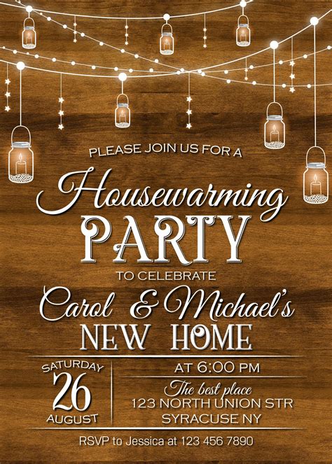 house party invitation Party invitation housewarming | Friend Invitation