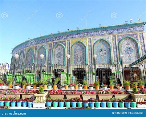 Holy Shrine of Abbas Ibn Ali, Karbala, Iraq Editorial Photo - Image of ...