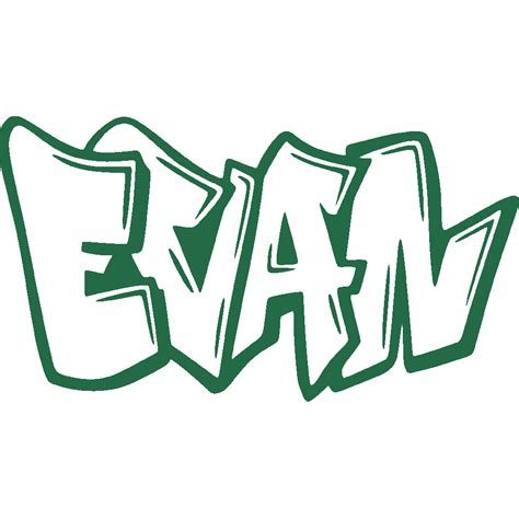 Evan Name Logo - LogoDix