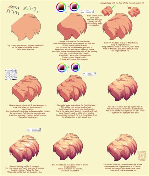 Fur Shading Tutorial by Satoga on DeviantArt#deviantart #für #satoga #shading #tutorial ...