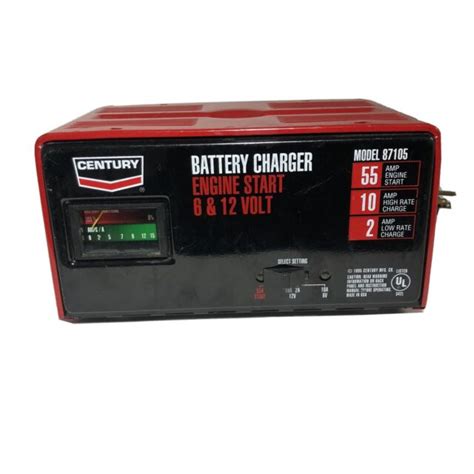 CENTURY 10/2manual Dual Range Battery Charger 6 & 12 Volt Part 87102 for sale online | eBay