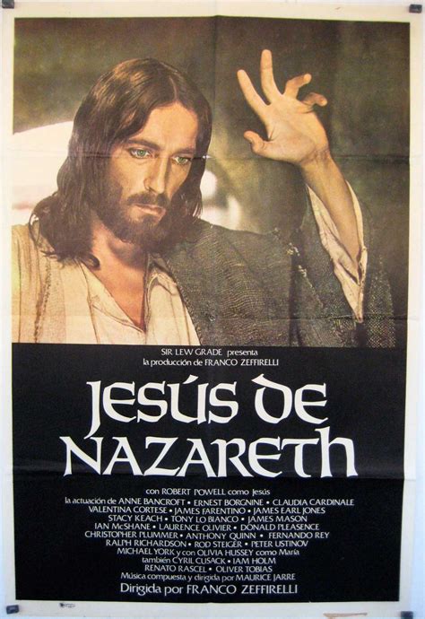 "JESUS DE NAZARETH" MOVIE POSTER - "GESU DI NAZARETH" MOVIE POSTER