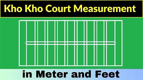 Kho Kho Court Measurement | kho kho ground measurement | kho kho ground ...