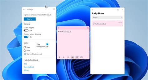 Sticky Notes in Windows 11/10: Use, save, format, backup, restore