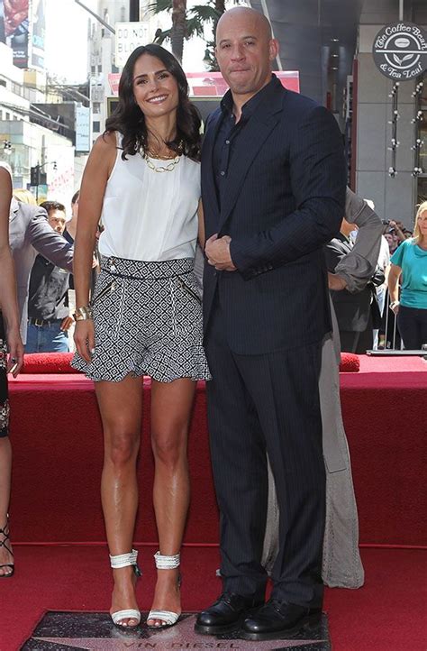 Jordana Brewster and Vin Diesel at the Hollywood Walk of Fame on August 26, 2013 | Jordana ...