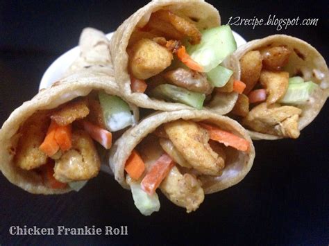 Chicken Frankie Roll - Recipe Book