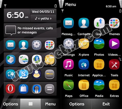 Symbian NEXT Theme for S60v5 - John's Phone - The World's Simplest Cell Phone