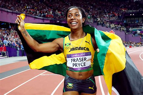 2012 London Olympics -- Jamaican Shelly-Ann Fraser-Pryce wins 100-meter ...