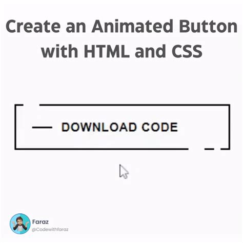 Create an Animated Button with HTML and CSS: Step-by-Step Tutorial