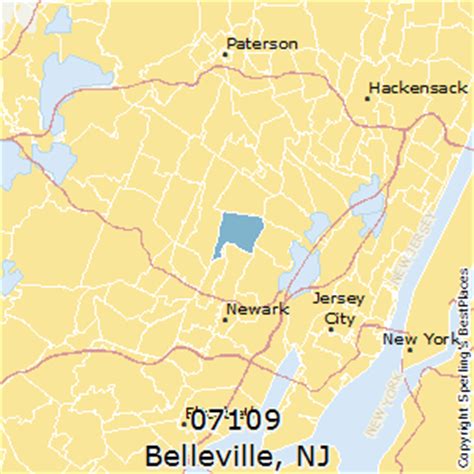 Belleville (zip 07109), NJ