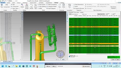 Aveva E3D piping tutorial (basic commands part-3) - YouTube