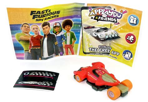 Fast and Furious Spy Racers Echo Car. Beipackzettel mit der Kennung VU458 - Ü-Ei online Shop auf ...