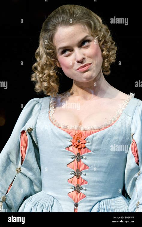 Alice Eve playing Roxane in Cyrano de Bergerac, Chichester Festival Stock Photo, Royalty Free ...